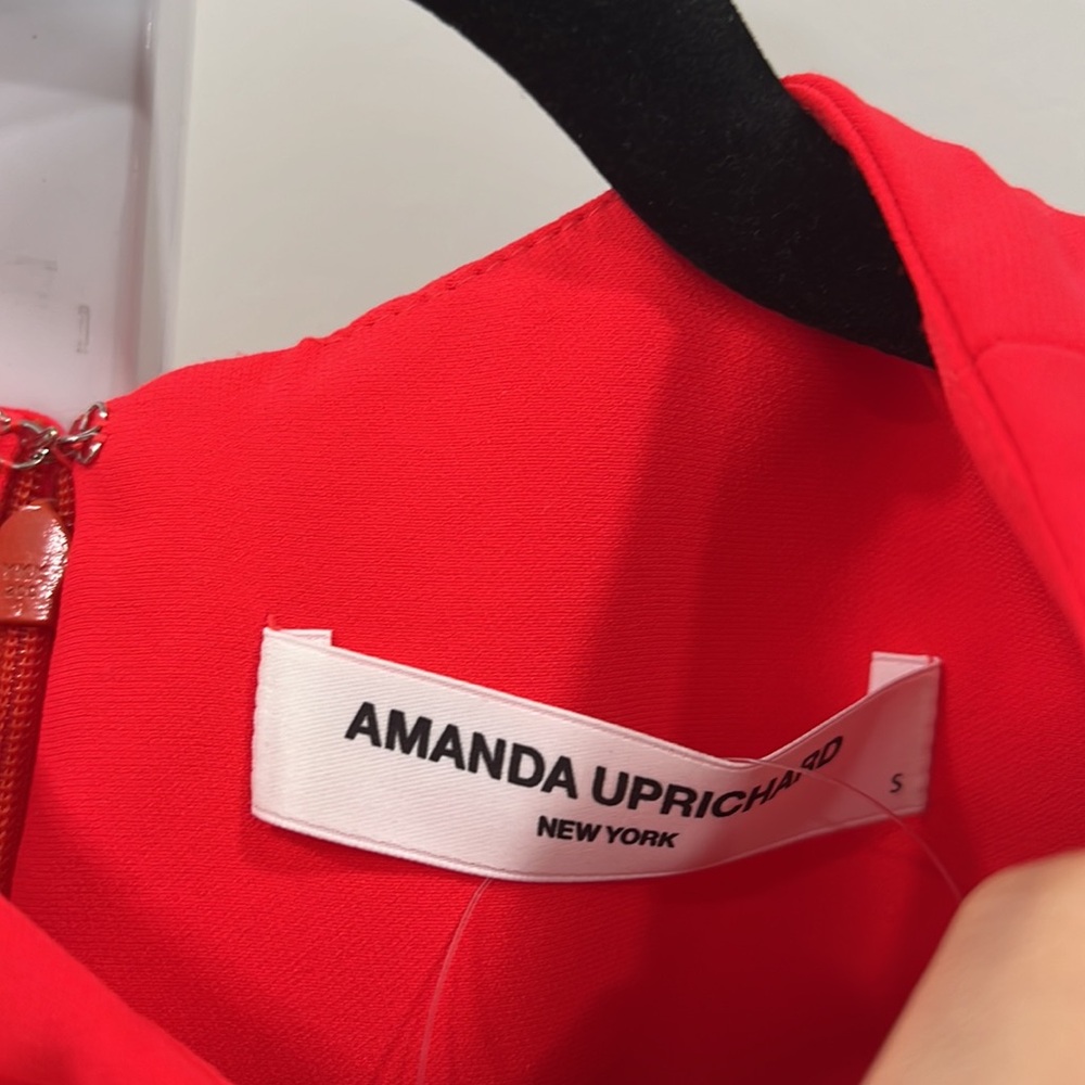 Amanda Uprichard x REVOLVE Gilda Gown in Crimson - Picture 5 of 10
